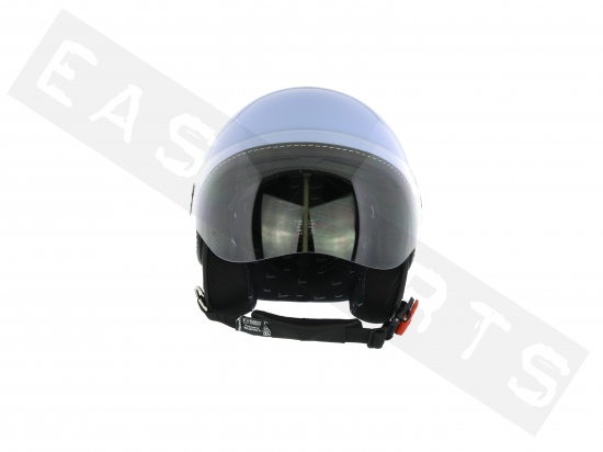 Piaggio Helm Demi Jet VESPA Visor 3.0 Blauw Provenza 279/A